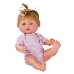 Berjuan poupée bébé Nouveau-né blonde 38 cm fille