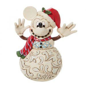 Disney Traditions Figurine Mickey Mouse Bonhomme de Neige