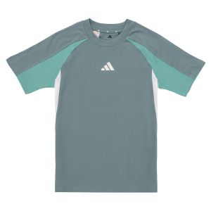 Adidas T-shirt enfant Seasonal Essentials Colorblock T-Shirt Kids Vert - Taille 11 / 12 ans,13 / 14 ans,7 / 8 ans,9 / 10 ans,15 / 16 ans