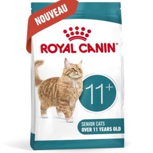 Royal Canin Croquettes pour chat, Senior, Vieillissement 11+ 4 kg