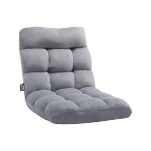 Image de Chaise de Dol Pliante-VEVOR-Mousse Recycl&eacute;e avec 14 Positions R&eacute;glables-pour Dormir Lire Si&egrave;ge de Jeu pour Enfants