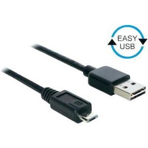 Image de Delock 83369 - Cable EASY-USB 2.0-A male vers USB 2.0 micro-B male 5 m