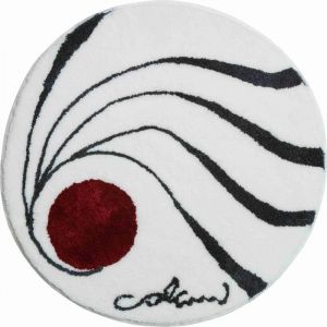 Grund Colani 18 Tapis de Bain, Polyacrylique Ultrasoft, Blanc, 80 cm