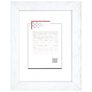 Brio 27663 Karma Cadre Photo Bois Blanc 18 x 24 cm