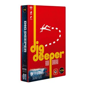 Iello Jeu Detective - Signature : Dig Deeper- Jeu de societe