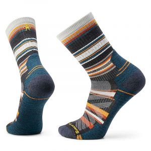 Smartwool Hike Light Cushion Panorama Crew Socks - Chaussettes en laine mérinos Charcoal L (42 - 45)