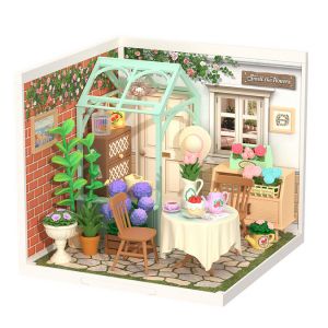 Maison miniature DIY Blooming Tea Garden