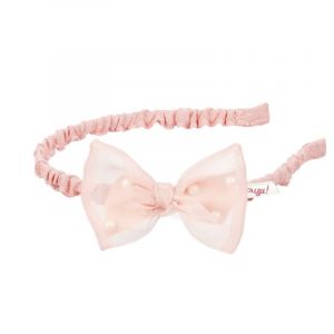 Souza For Kids Serre tete avec noeud rose poudre