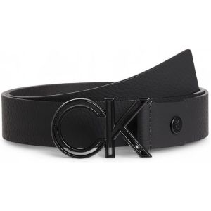 Calvin Klein Homme Ceinture Cuir, Noir Bla Smooth), 90 cm