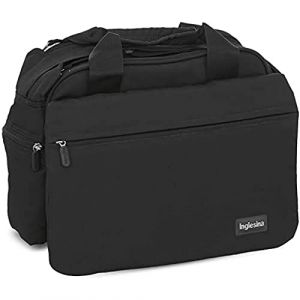 Inglesina Unbekannt My Baby Bag, Noir, Sac à Langer pour Nouveau-né, Multifonction, Pratique et Spacieux, pour Maman et Papa, Poche Thermique, Compartiments Organisés