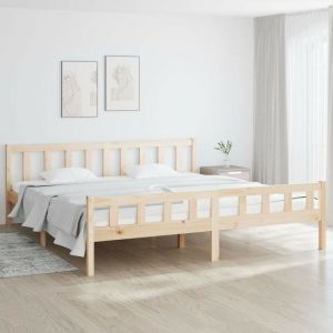 VidaXL Cadre de lit Bois massif 160x200 cm 810689