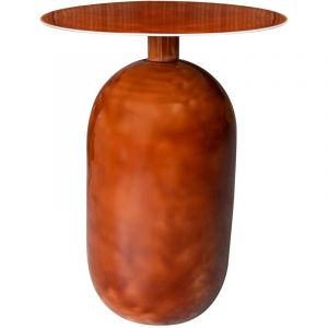 Now's Home Meuble d'appoint en métal émaillé, BODO