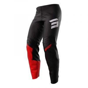 Shot Pantalon cross Draw Squad red- US-32