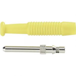 SKS Hirschmann Fiche banane mâle Ø 2 mm CO MST 3 973509103 jaune 1 pc(s)