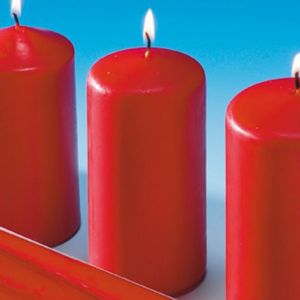 Image de Bolsius BOUGIE COLONNE ROUGE 120X60 103614390141