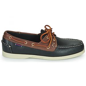 Sebago Chaussures bateau PORTLAND WAXY LEA - Couleur 41 - Taille Noir