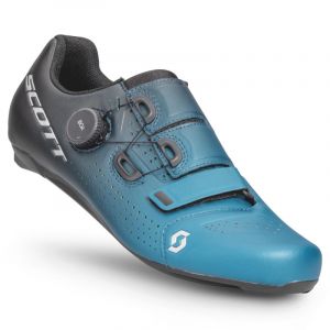 Scott Road Team BOA - Chaussures vélo de route homme Black Fade / Metallic Blue 44