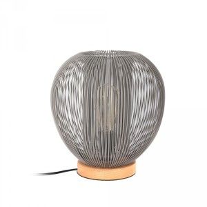 Image de Lampe boule filaire à poser 26 cm Gris T HOME DECO LIGHT