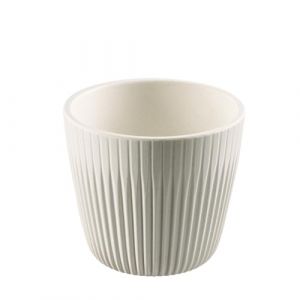 APS 85333 Lineo Lot de 6 bols à sauce en mélamine Blanc crème Ø 8,5 cm Hauteur 7,5 cm 180 ml