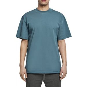 Urban classics T-shirt Tall L bleu canard