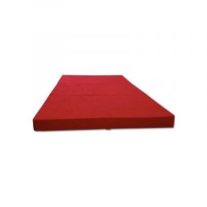 Viking Choice - Matelas invité - matelas de camping - matelas de voyage - matelas pliant - 80 x 200 x 10 - rouge - Rouge