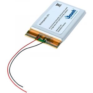 Image de LP802036JU Pile rechargeable spéciale prismatique avec câble LiPo 3 7 V 480 mAh Jauch Quartz