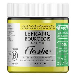 Lefranc & bourgeois Peinture vinylique extra-fine Flashe biosourc&eacute;e 75 ml 870 Bleu poudre O ***