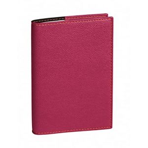 Quo Vadis Agenda semainier Texthebdo Club - 16x24 cm - Mi-Août/Mi-Août - Framboise - Lot de 2