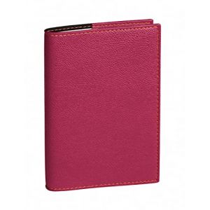 Quo Vadis Agenda semainier Texthebdo Club - 16x24 cm - Mi-Août/Mi-Août - Framboise - Lot de 2