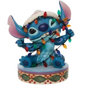 Enesco Figurine de collection Stitch Noël - Hauteur 11 cm