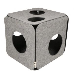 Nala cube de jeu en feutre pour chat Une pi&egrave;ce