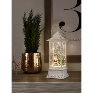 Konstsmide Lanterne LED papa No&euml;l 4364-200 LED unicolore blanc chaud blanc