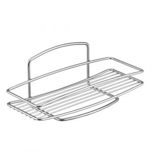 Metaltex 460001 &Eacute;tag&egrave;re de Douche Argent 28 x 28 x 18 cm