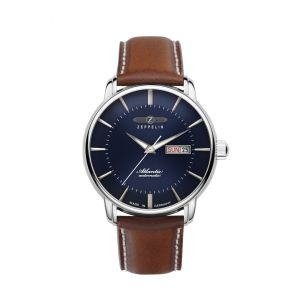Zeppelin Montre Homme Atlantic Marron