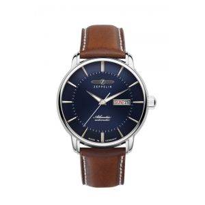 Zeppelin Montre Homme Atlantic Marron