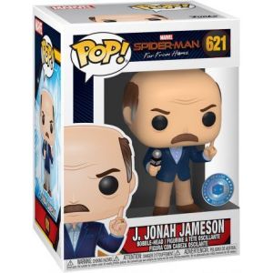 Funko Figurine Pop Bobble Head - Spider-Man : Far From Home [Marvel] N°621 - J. Jonah Jameson (47532)