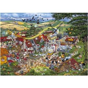 Image de Gibsons Puzzle J'aime le Monde de la Ferme 1000 pièces