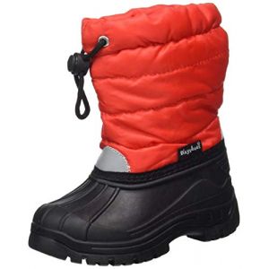 Playshoes Bottes d'hiver Basic rouge - Taille 22/23