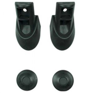 Tacx Ensemble De Pieds En Caoutchouc One Size Black