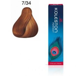 Image de Wella Koleston Perfect Vibrant Reds 7.34 Blond doré cuivré