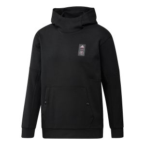 Adidas Inter Miami Sweat à Capuche Travel - Noir/Rose, pointure Small - Noir - Taille Small