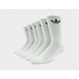 Adidas Originals Lot de 6 paires de Chaussettes Trefoil, White - Taille L