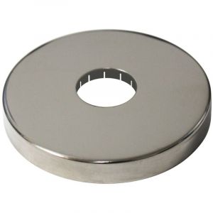 Anquier Rosace mono inox chromé starfix M3/8 (12/17)