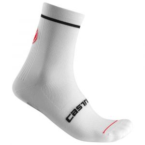 Castelli Chaussettes Entrata 13 EU 40-43 White - White - Taille EU 40-43