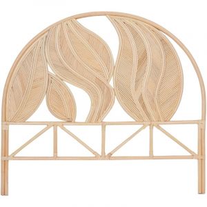 Tête de lit 140 en rotin naturel