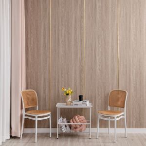 Ideko Papier Peint 3D effet Bois origine adh&eacute;sif auto collant &eacute;paississement 60CM x 3M en rouleau Style industriel 18m2