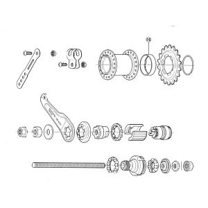 Shimano Cache-poussière CB-E110 - Y28610100