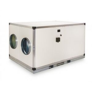 Image de Unelvent VMC double flux tertiaire CADB/T-HE PRO-REG Gauche Vertical Avec batterie eau chaude 800 m3/h