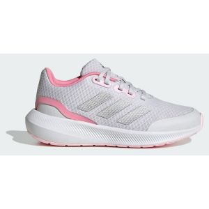 Adidas RunFalcon 3 Lace Shoes-Low, Dash Grey/Silver met./Bliss Pink, 39 1/3 EU