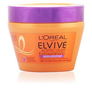 L'Oréal Masque Nutrition Curl Huile Extraordinaire Elvive - Cheveux bouclé et secs - 300 ml